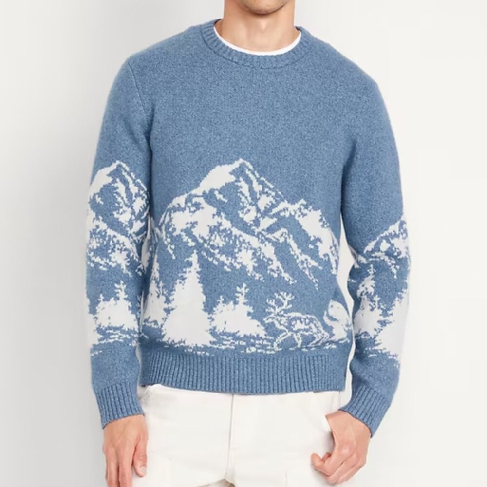 So-Soft Crew-Neck Sweater (Winter/Christmas Sweater)